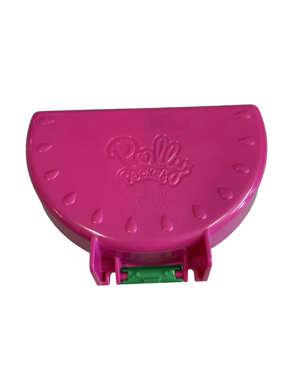 2021 Polly Pocket Watermelon Pool Party Compact Scented Playset - No Accessories